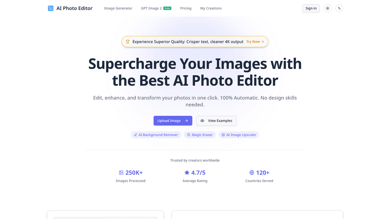 AI Photo Editor screenshot