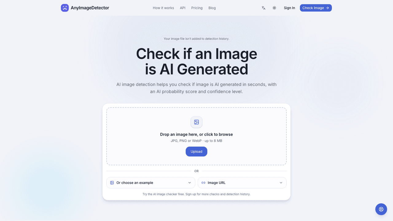AnyImageDetector screenshot