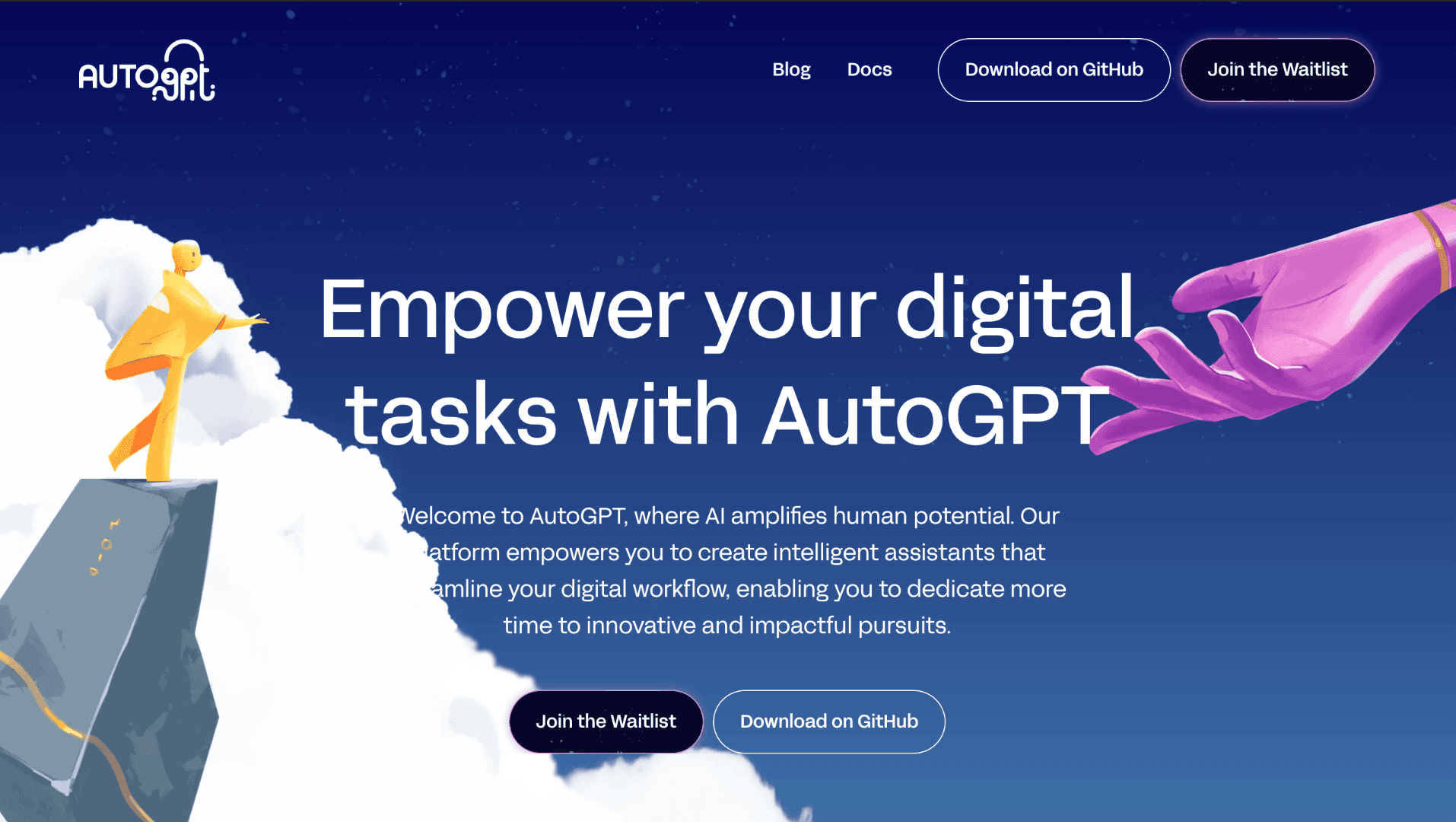 AutoGPT screenshot