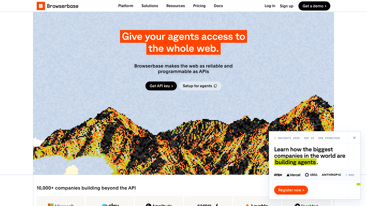 Browserbase screenshot