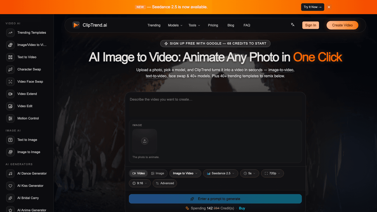 ClipTrend.ai screenshot