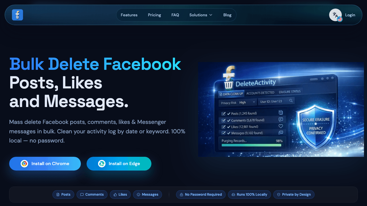 DeleteActivity screenshot