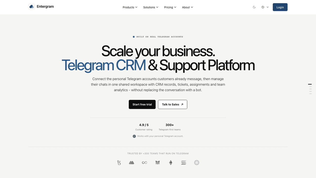 Entergram screenshot