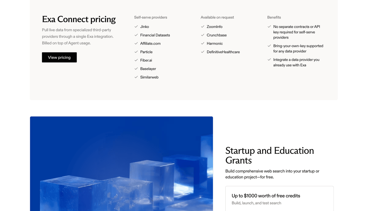 Exa screenshot 6 of 6