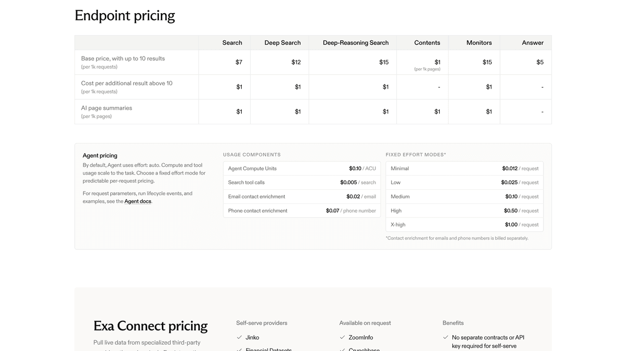 Exa screenshot 3 of 6