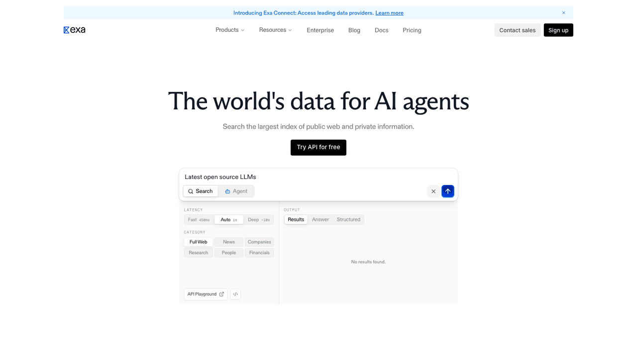 Exa screenshot 1 of 6