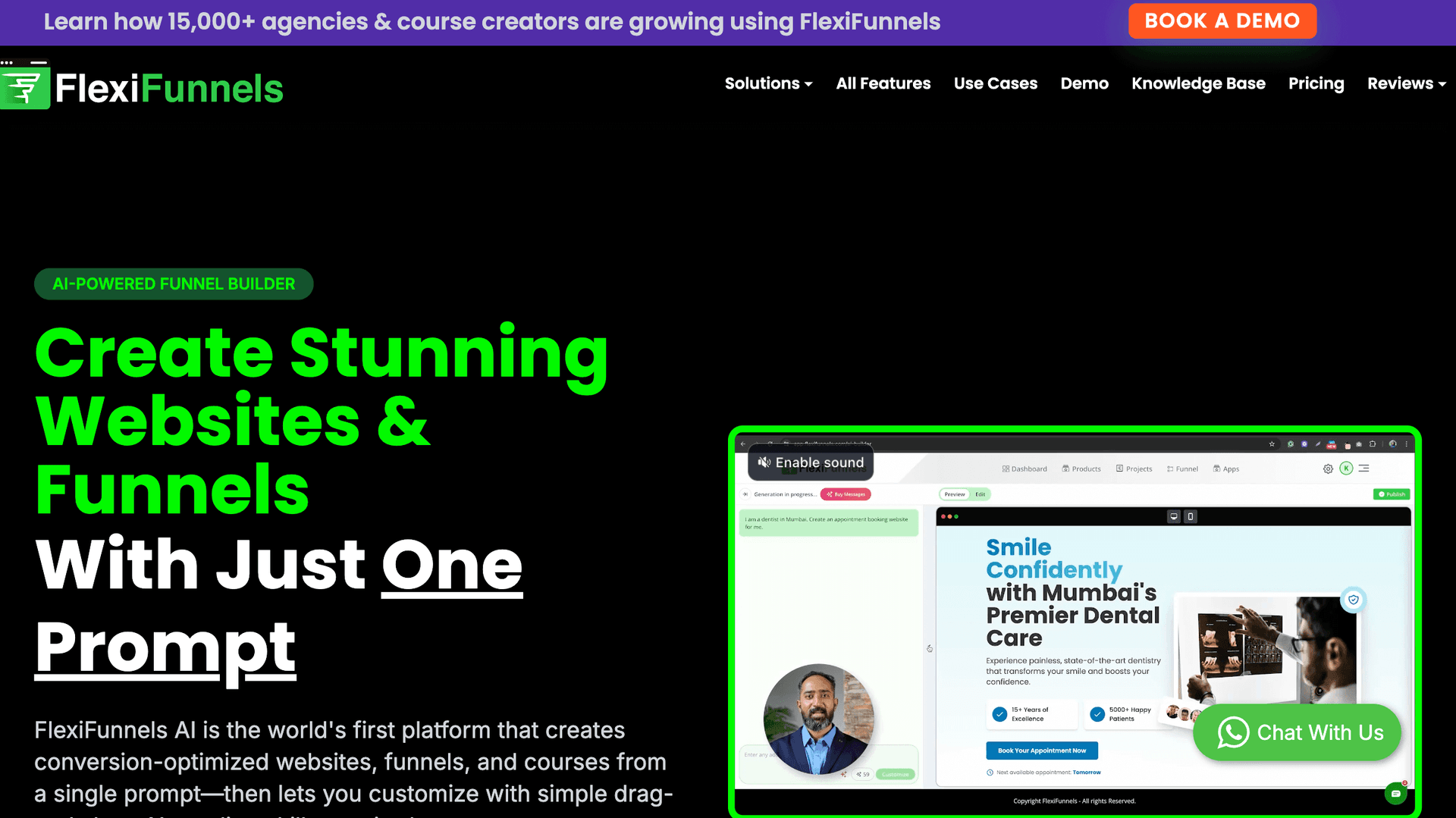 FlexiFunnels screenshot