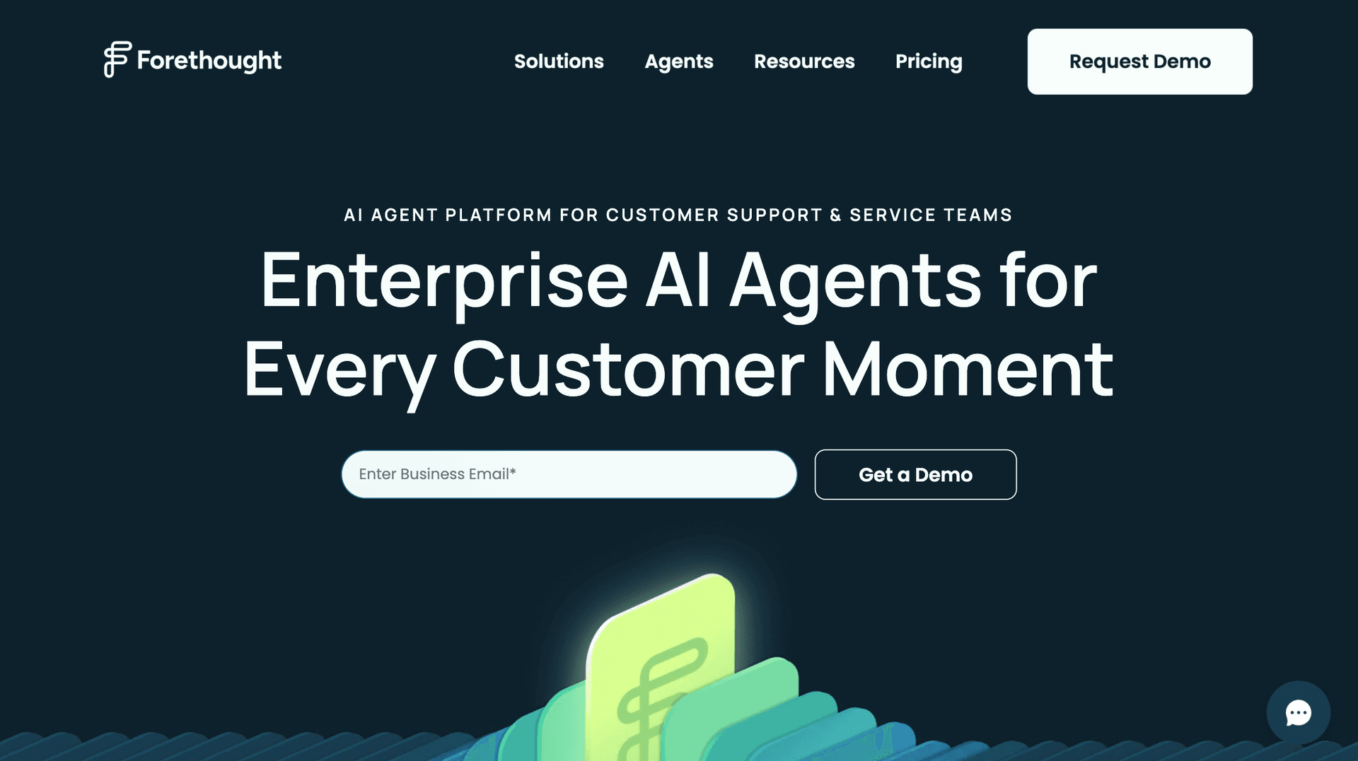 Forethought screenshot