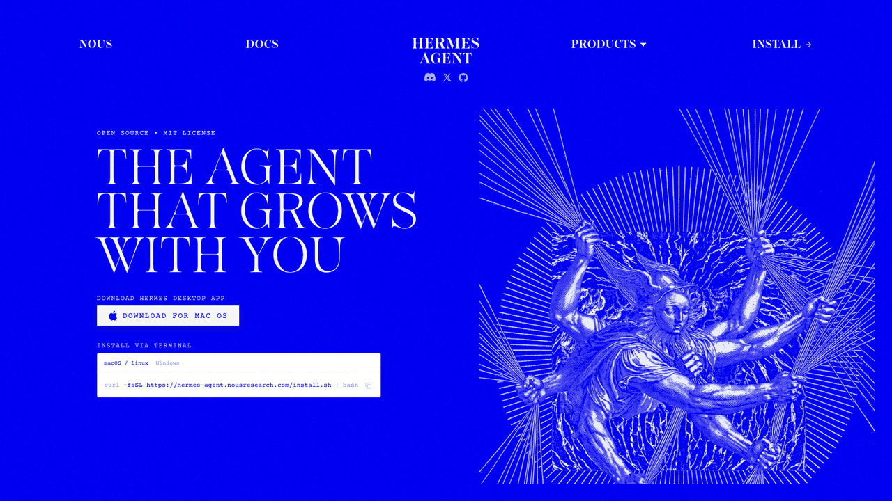 Hermes Agent screenshot