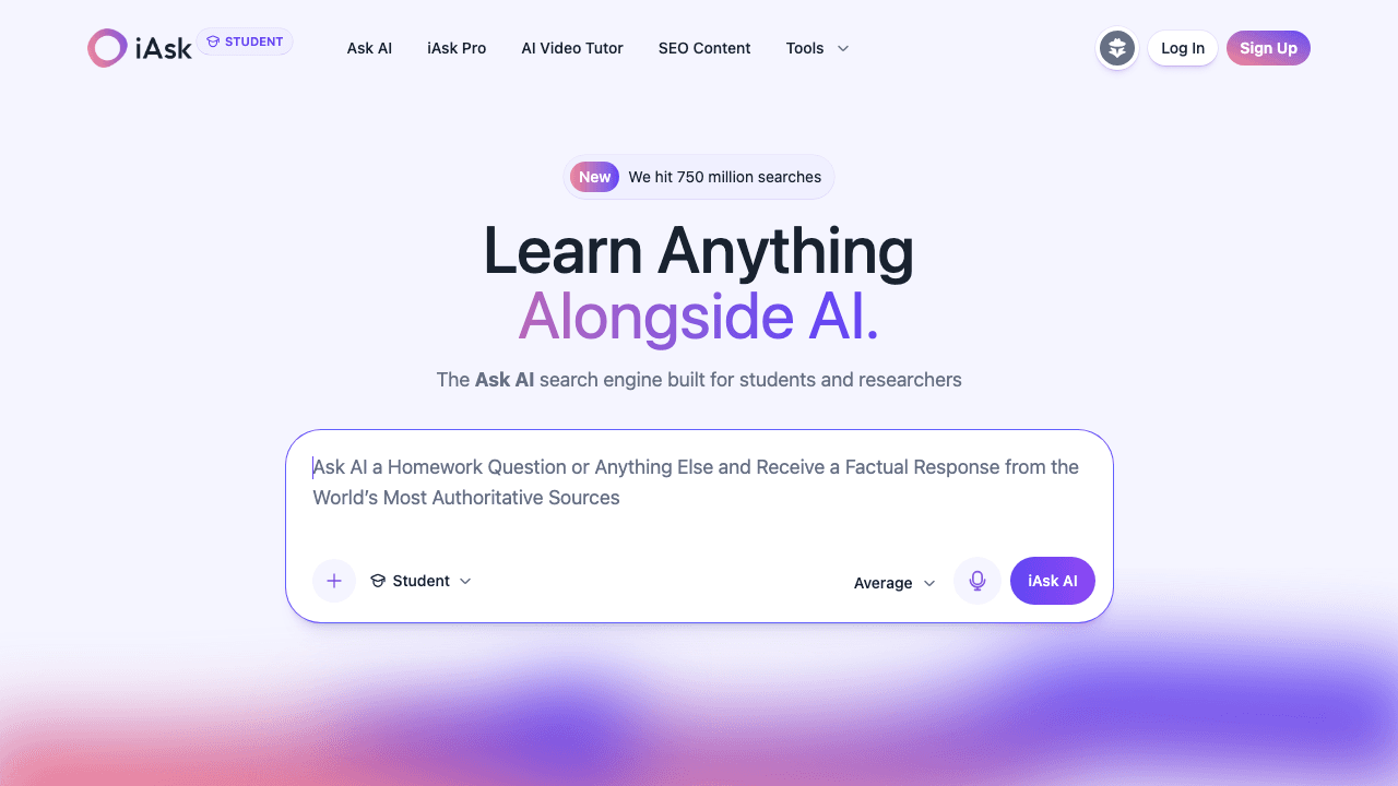 iAsk.ai screenshot