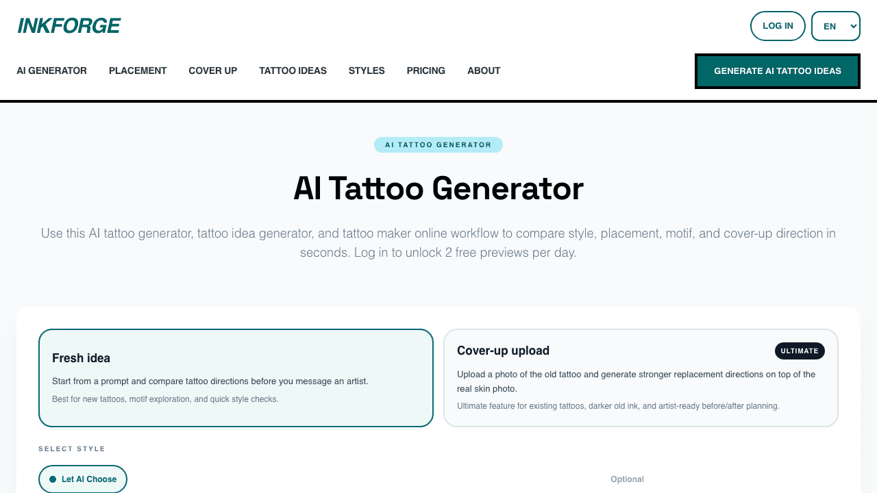 Inkforge screenshot