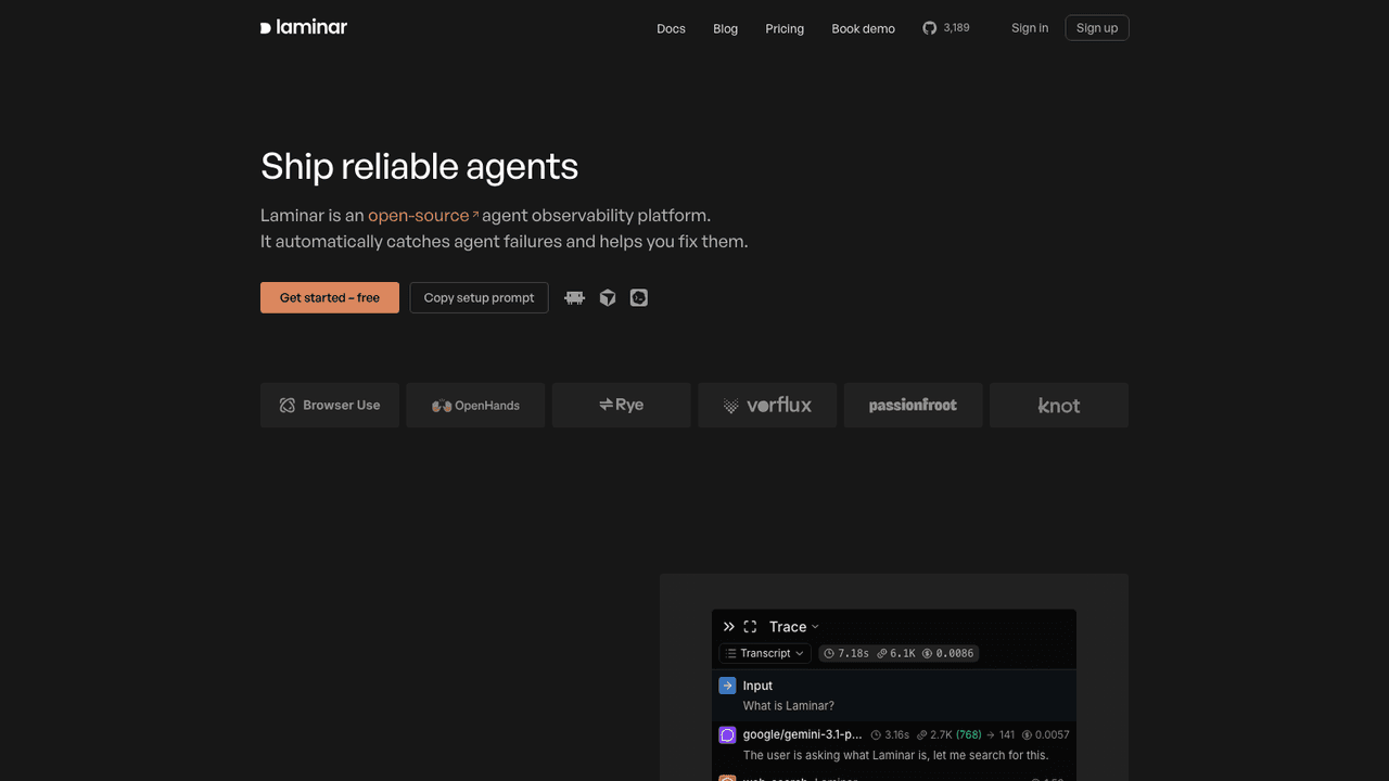 Laminar screenshot