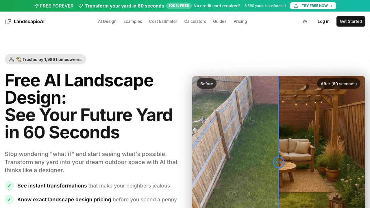 LandscapioAI screenshot