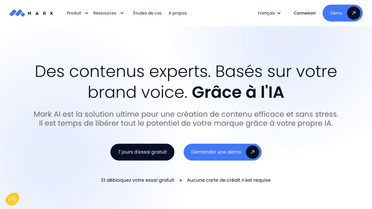 Mark Copy AI screenshot