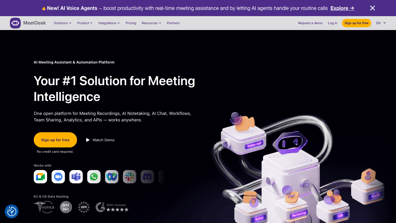 MeetGeek AI screenshot