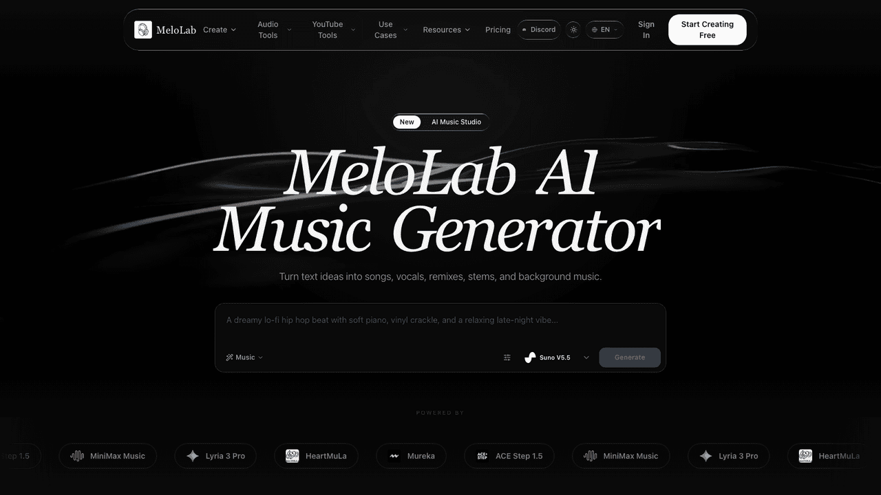 MeloLab screenshot