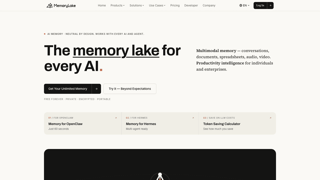 MemoryLake screenshot