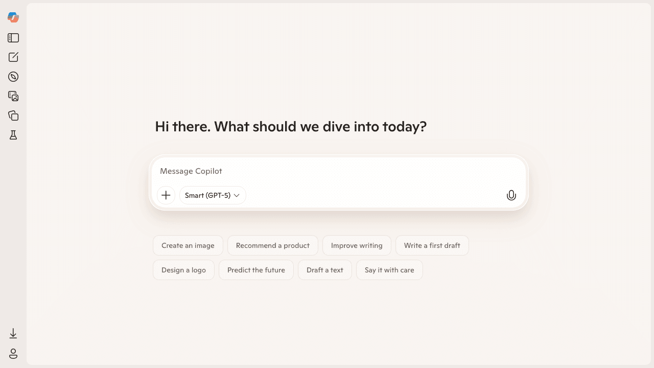 Microsoft Copilot screenshot