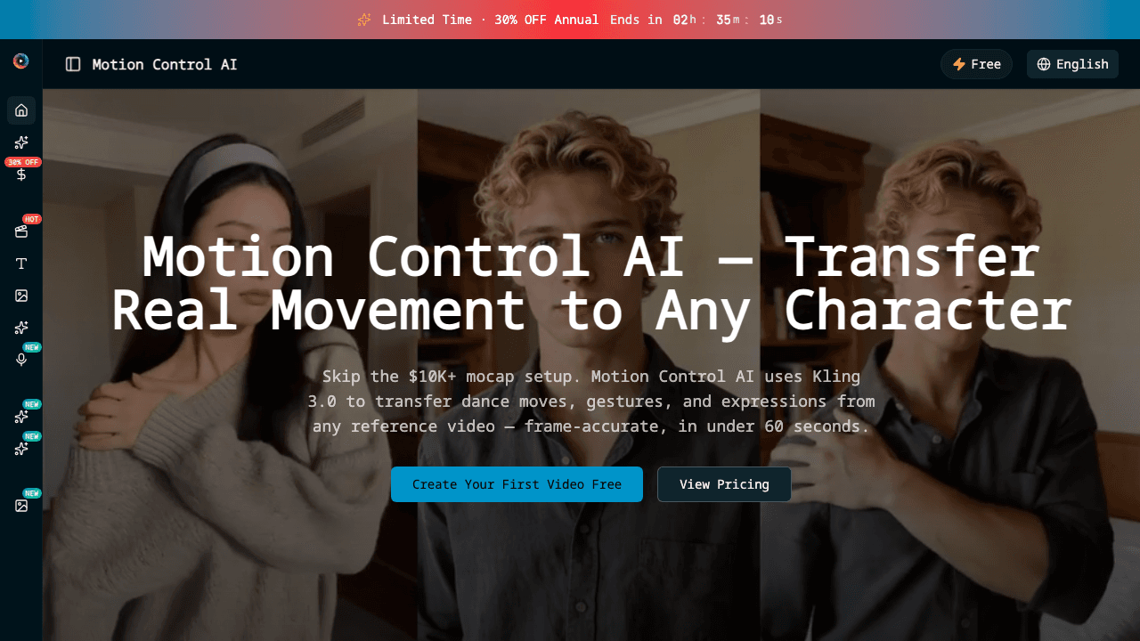 Motion Control AI screenshot