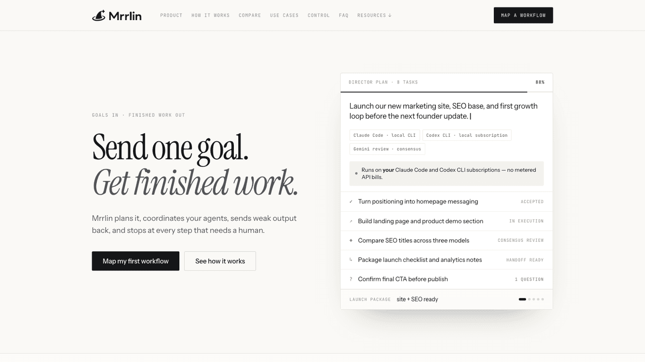 Mrrlin screenshot