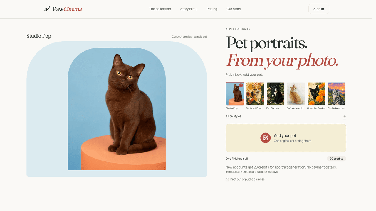 PawCinema screenshot