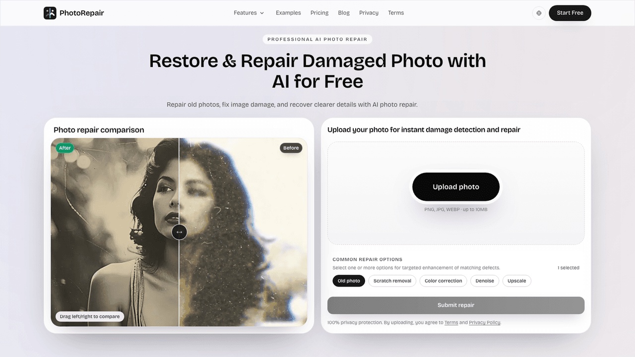 Photo Repair screenshot