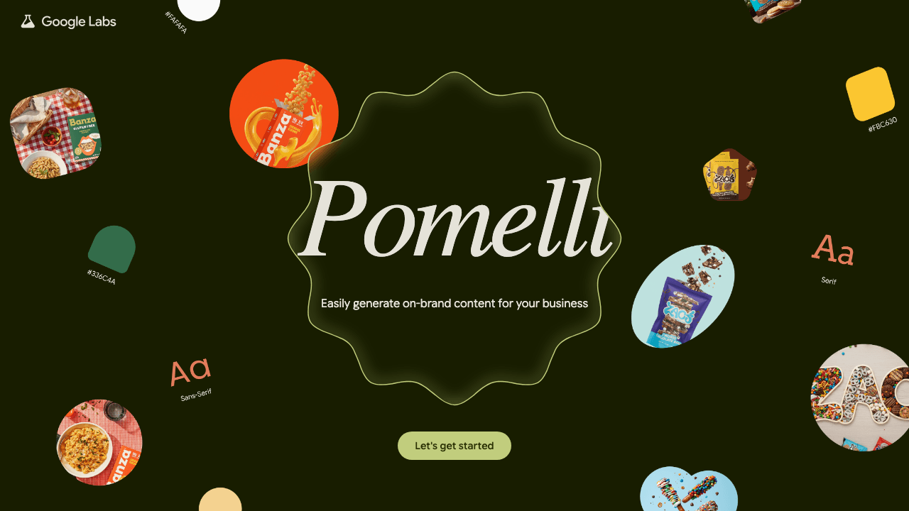 Pomelli screenshot