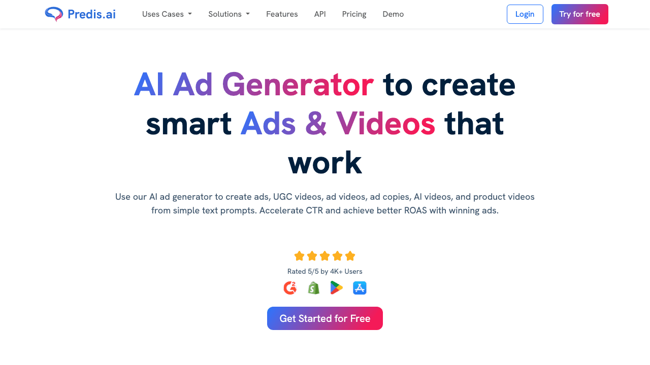 Predis.ai screenshot