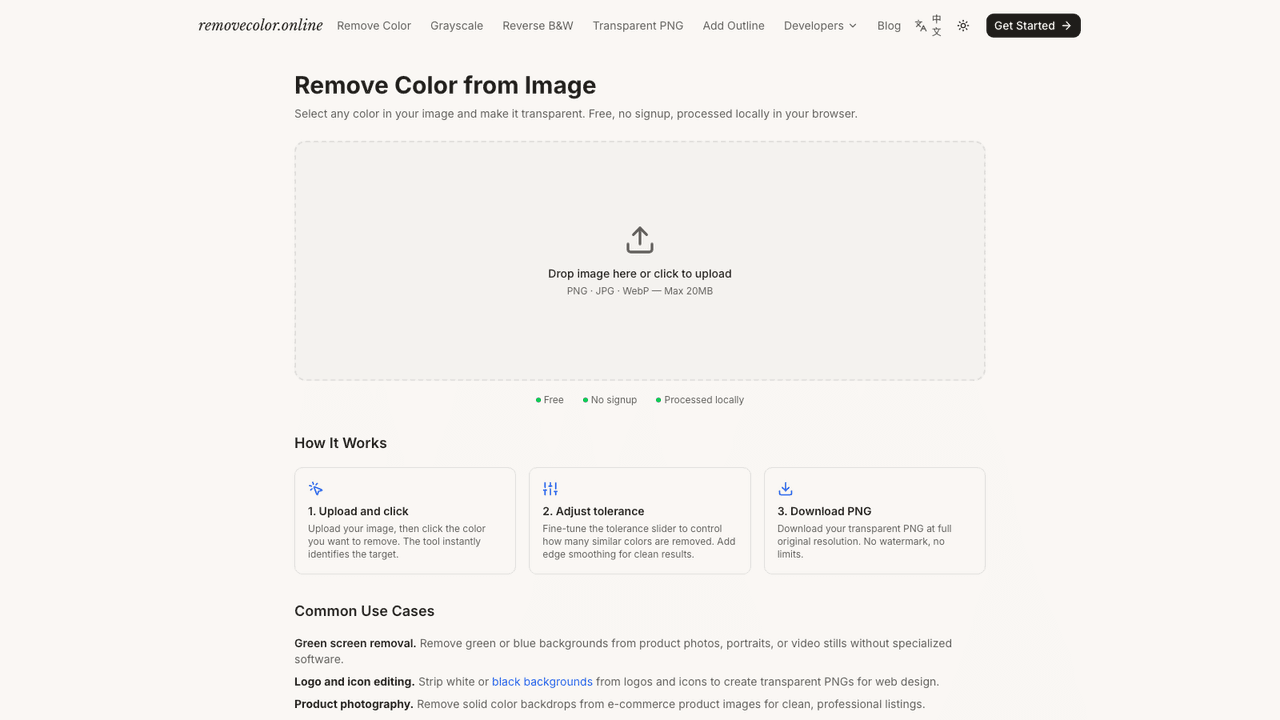RemoveColor screenshot 1 of 2