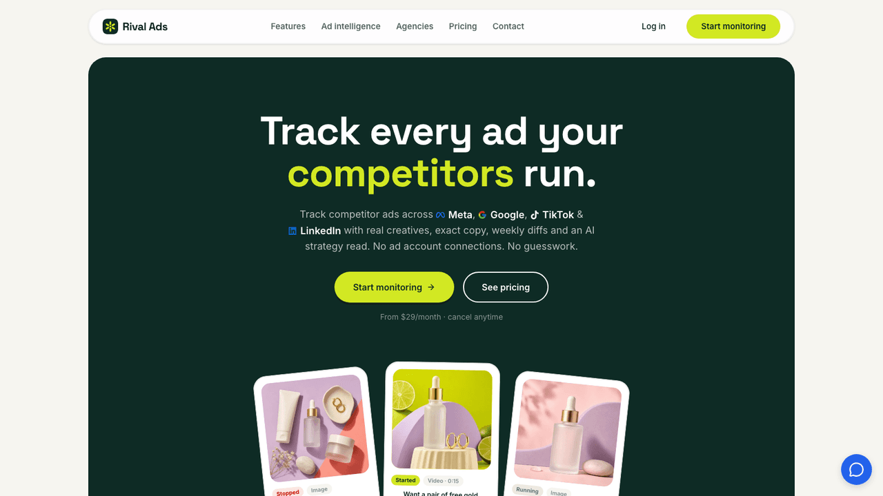 Rival Ads screenshot