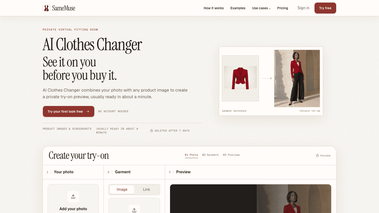 SameMuse screenshot