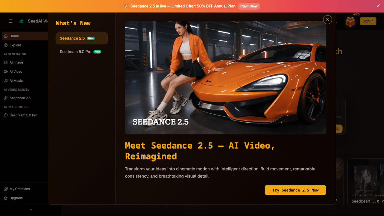 SeedAI Video screenshot