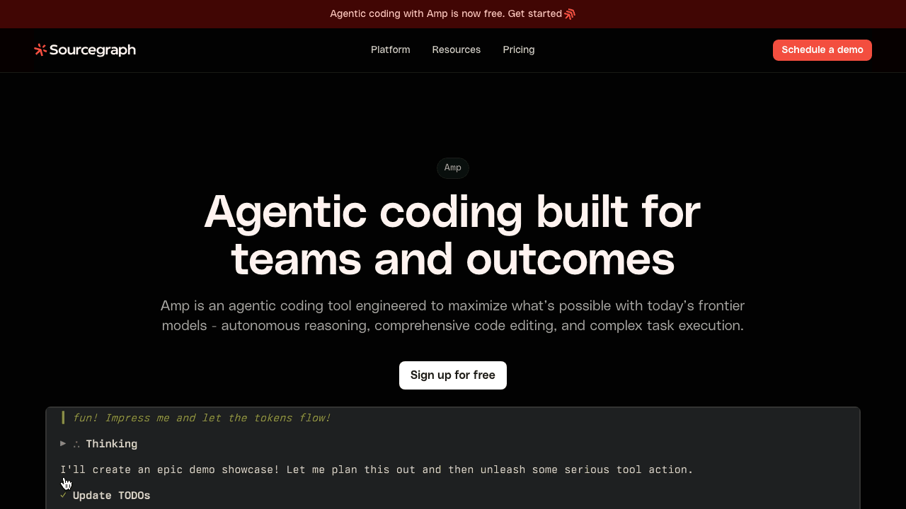 Sourcegraph Cody screenshot