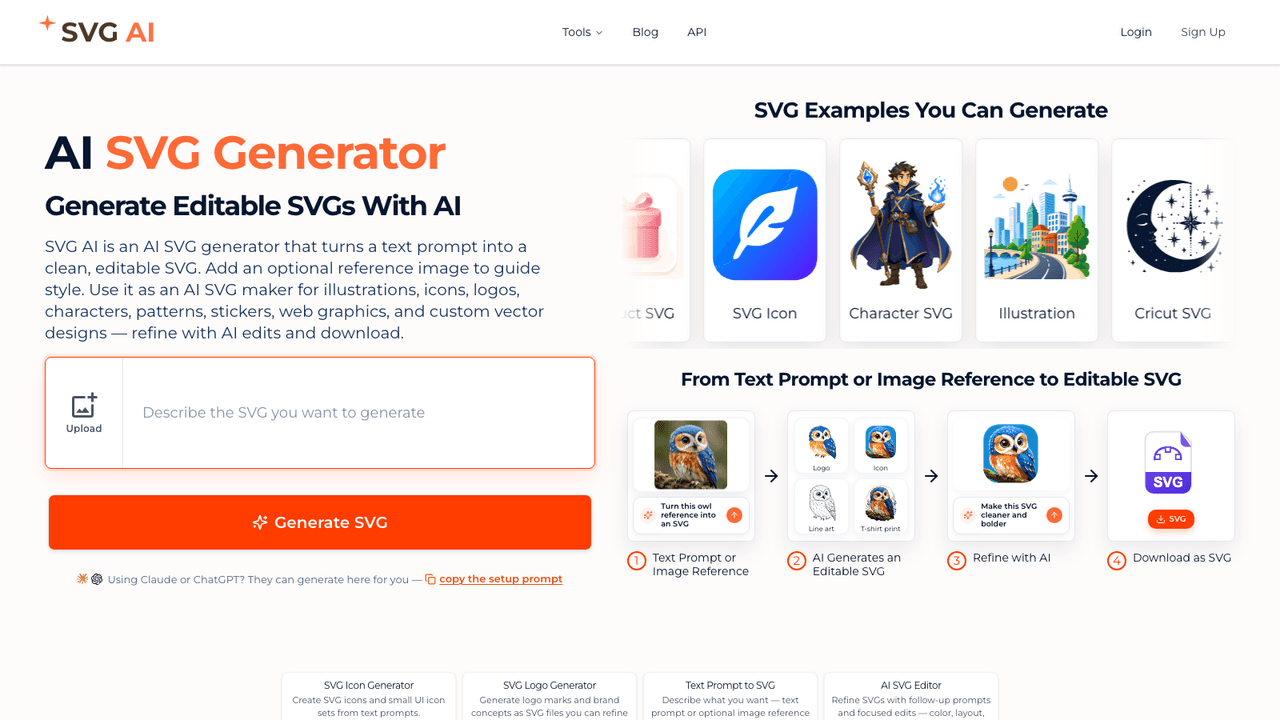 SVG AI screenshot