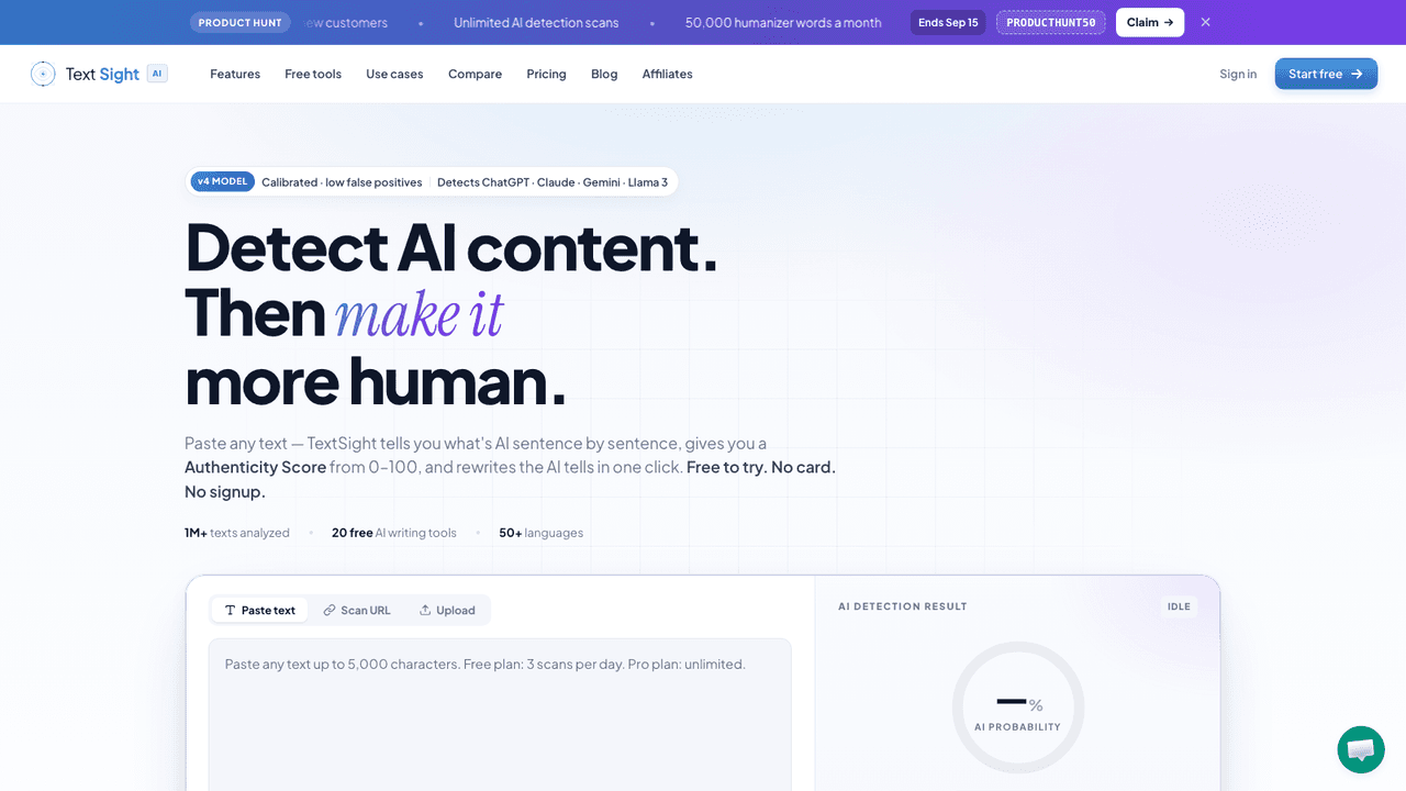 TextSight.ai screenshot